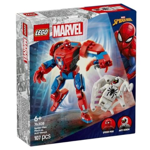 LEGO® Marvel Örümcek Adam Robotu, Anti Venom’a Karşı