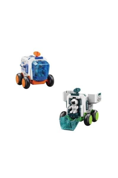 VARDEM OYUNCAK MG-D400-42 Sürtmeli Astronotlu Uzay Aracı -Vardem