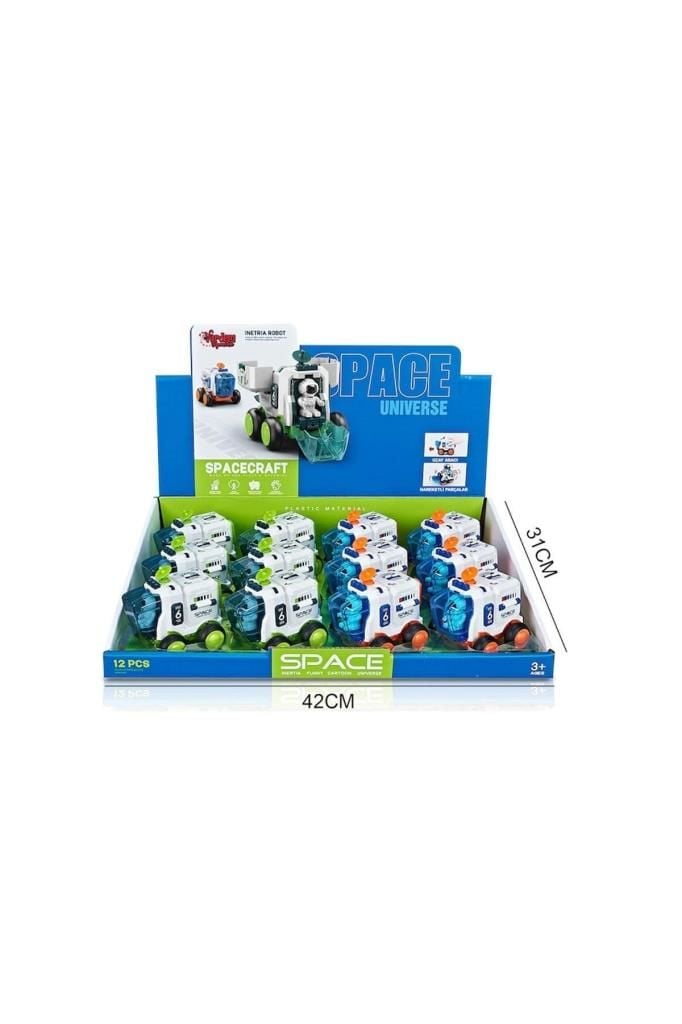 Vardem Oyuncak MG-D400-42 Sürtmeli Astronotlu Uzay Aracı -Vardem