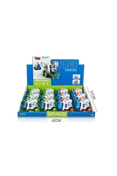 Vardem Oyuncak MG-D400-42 Sürtmeli Astronotlu Uzay Aracı -Vardem