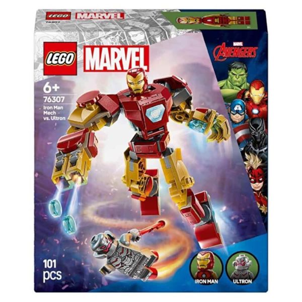 LEGO®Marvel Iron Man Robotu Ultron’a Karşı 76307 4