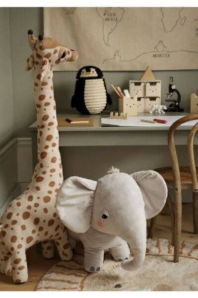 Pufu Toys Zürafa Peluş Oyuncak (1 Metre)