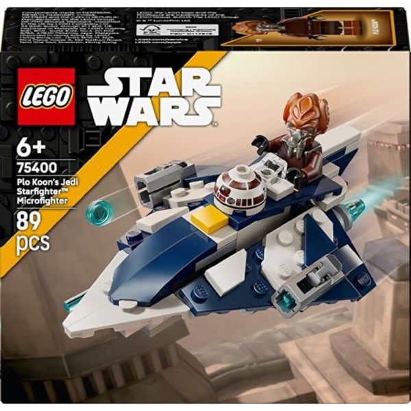 LEGO® Star Wars Plo Koon'un Jedi Starfighter Mikro Savaşçısı 75400 4