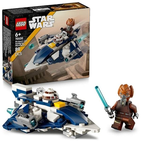 LEGO® Star Wars Plo Koon'un Jedi Starfighter Mikro Savaşçısı 75400 4