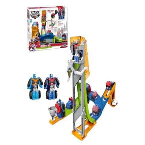 Kutulu Kaydıraklı Arabalı Robot