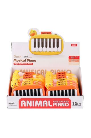 8897-1B Ördek Işıklı Müzikal Piano