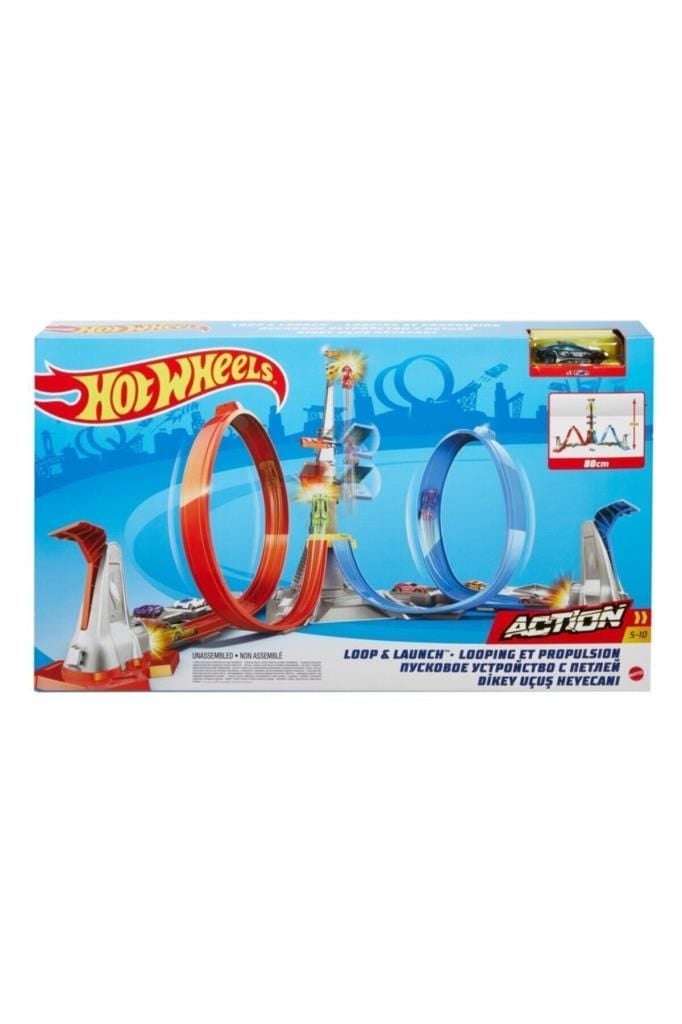 Hot Wheels Dikey Uçuş Heyecanı Pist Seti