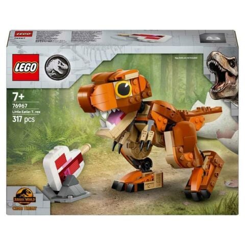 LEGO® Jurassic World Küçük Eatie: T. rex 76967 - 7 Yaş ve Üzeri Çocuklar için Dinozor İçeren Yaratıcı Oyuncak Yapım Seti (317 Parça) 6