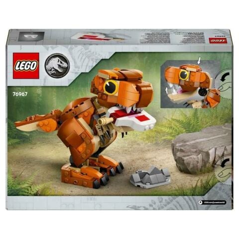 LEGO® Jurassic World Küçük Eatie: T. rex 76967 - 7 Yaş ve Üzeri Çocuklar için Dinozor İçeren Yaratıcı Oyuncak Yapım Seti (317 Parça) 6
