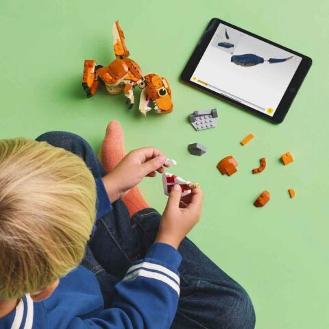 LEGO® Jurassic World Küçük Eatie: T. rex 76967 - 7 Yaş ve Üzeri Çocuklar için Dinozor İçeren Yaratıcı Oyuncak Yapım Seti (317 Parça) 6