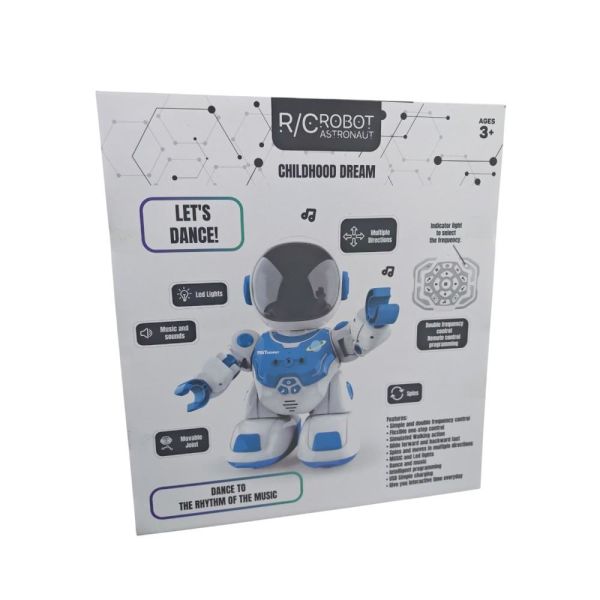 Uzaktan Kumandalı Sesli Işıklı Robot