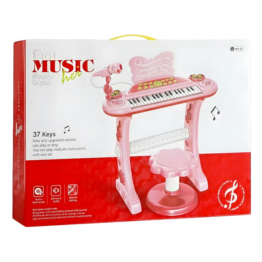 Büyük Kutulu Piyano 37 Tuşlu