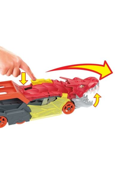 HOT WHEELS Fırlatıcı Ve Taşıyıcı Ejderha
