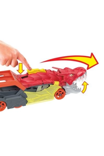 HOT WHEELS Fırlatıcı Ve Taşıyıcı Ejderha