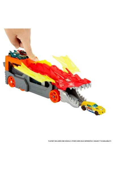 HOT WHEELS Fırlatıcı Ve Taşıyıcı Ejderha