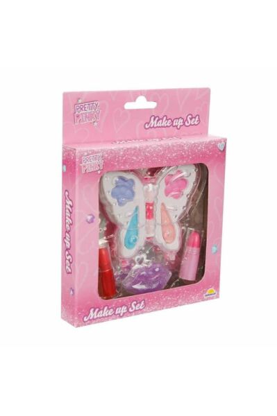 Pretty Pinky Mini Makyaj Seti Kelebek Çiçek