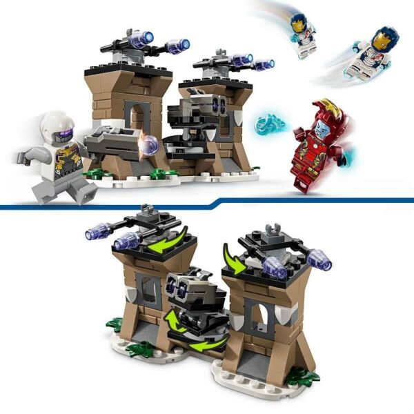 LEGO® Marvel Iron Man ve Iron Ordusu, Hydra Soldier’a Karşı 76288 – 6 Yaş ve Üzeri Süper Kahraman Sevenler İçin Yaratıcı Oyuncak Yapım Seti (135 Parça) 4