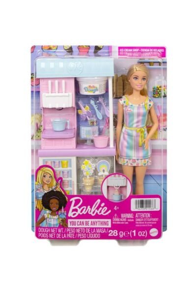 Barbie Dondurma Dükkanı Oyun Seti