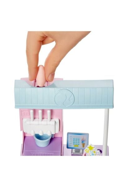 Barbie Dondurma Dükkanı Oyun Seti