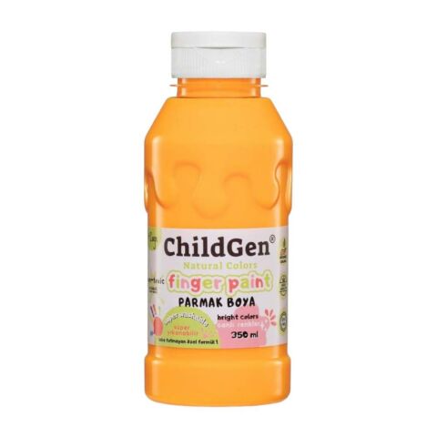 ChildGen Süper Yıkanabilir 3'lü Parmak Boya Neon Set (3X350ML)