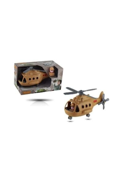 Polesie Alfa Safari Oyuncak Askeri Helikopter Kutulu