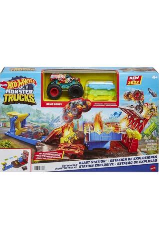 Hot Wheels Monster Trucks Patlama İstasyonu HFB12