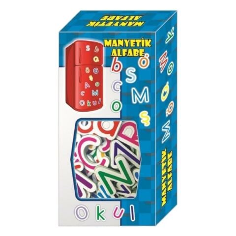 Okul Öncesi Manyetik Alfabe Oyunu