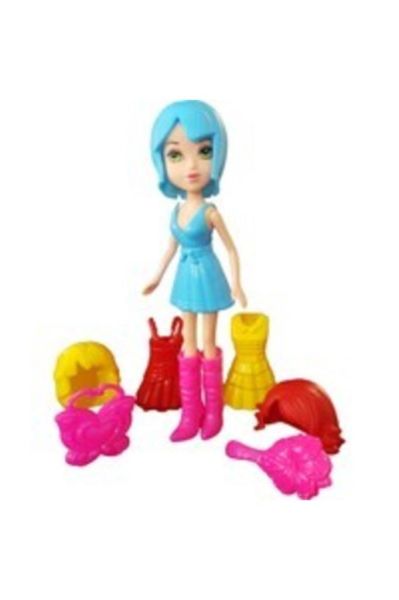 Yedek Elbiseli ve Aksesuarlı Kutulu Bebek