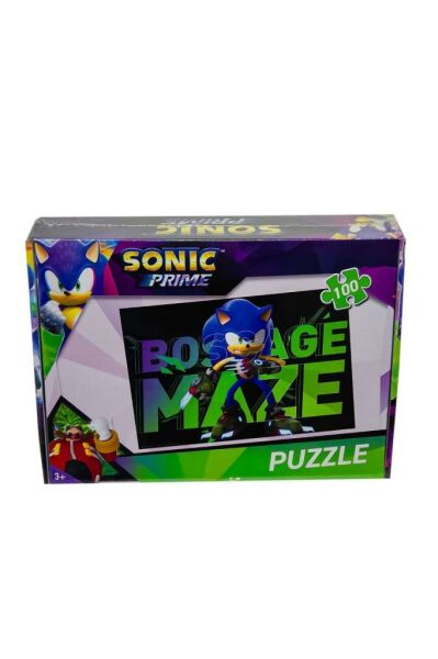 Sonic 100 Parça Kutu Puzzle -