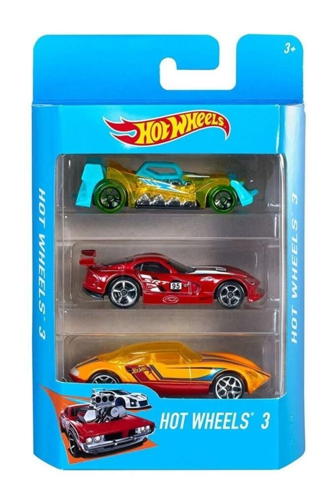 Hot Wheels 3 Lü Araba Seti