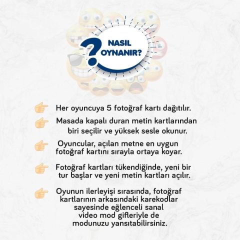 What Do You Mood Moodun Ne - Eğlenceli Grup Arkadaş Aile Kutu Kart Oyunu