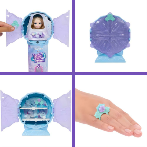 Disney Frozen Elsa Jewel Reveal Sürpriz Paket JJY36