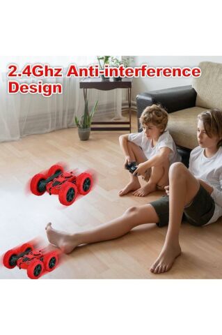 Oyuncak Uzaktan Kumandalı Takla Atan Araba 360 Derece Döner Full Fonksiyonlu Süper Hız Çocuk Oyuncak