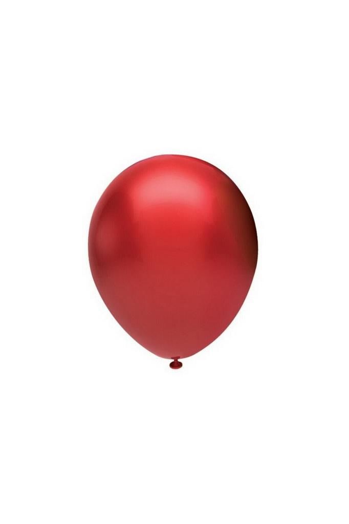 Balon Baskı Kırmızı 100 Lü 12 Cm