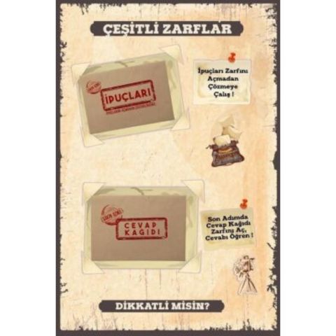 Çözülmemiş Davalar Mısır’da Firavun Cinayeti Dedektif Oyunu