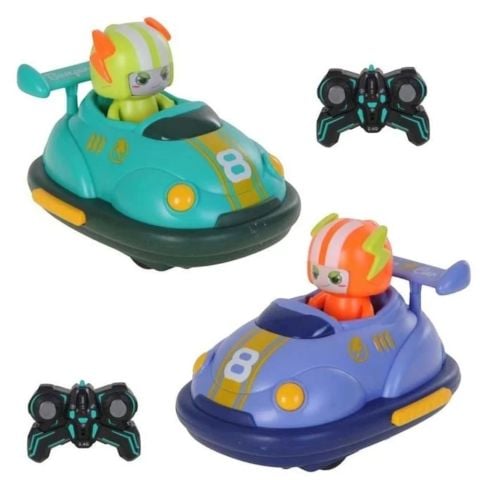 Kumandalı Şarjlı 2'li Çarpışan Fırlatan Arabalar