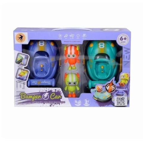 Kumandalı Şarjlı 2'li Çarpışan Fırlatan Arabalar