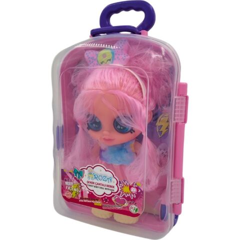 Çantalı Şeker Kız Oyuncak Bebek