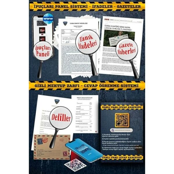 Çözülmemiş Davalar Kanlı Para Dedektif Oyunu