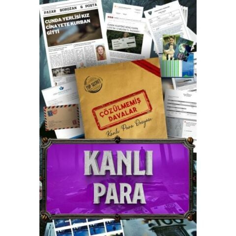 Çözülmemiş Davalar Kanlı Para Dedektif Oyunu