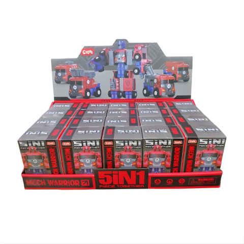 Dönüşebilen Yangın Söndürme Montaj Araba Robot