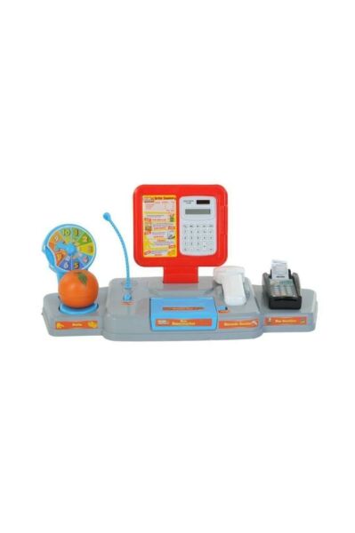 Barkod Okuyuculu Tartılı Pos Makineli Hesap Makineli Kesme Meyveli Yazar Kasa Süper Market