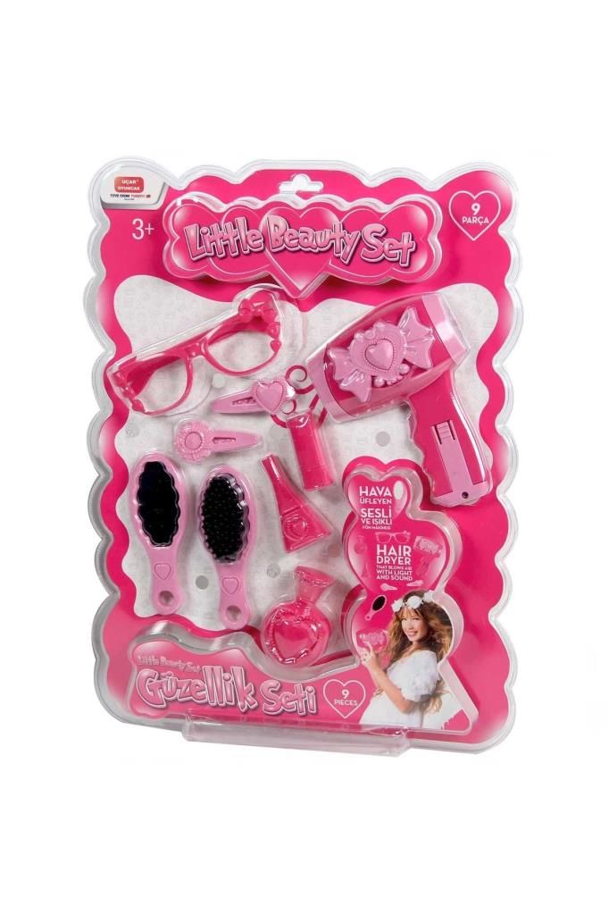 Fön Makineli Kartela Güzellik Seti 9 Parça