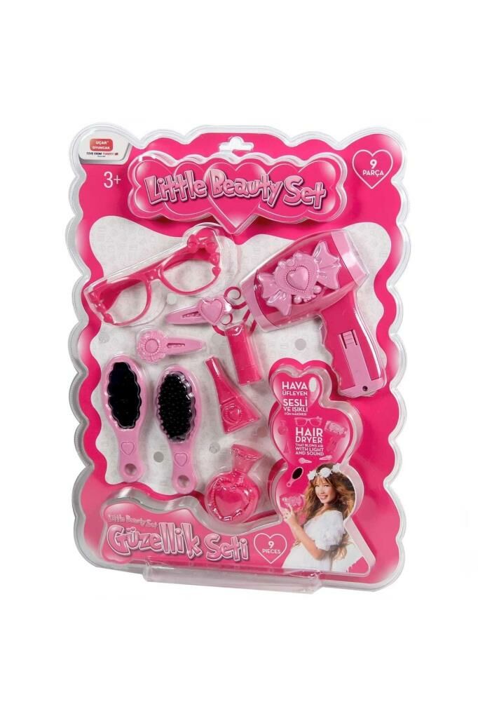 Fön Makineli Kartela Güzellik Seti 9 Parça