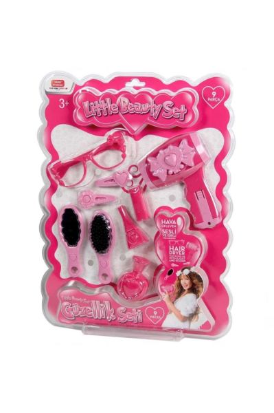 Fön Makineli Kartela Güzellik Seti 9 Parça