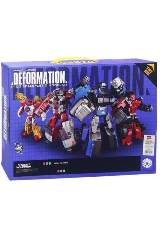 4'lü Dönüşebilen Robot Sokak Savaşçıları 788-17Y