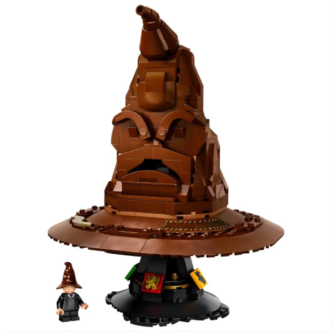 LEGO Harry Potter Konuşan Seçmen Şapka 76429 - Yetişkin Harry Potter Hayranları için Koleksiyonluk Yaratıcı Model Yapım Seti (561 Parça)