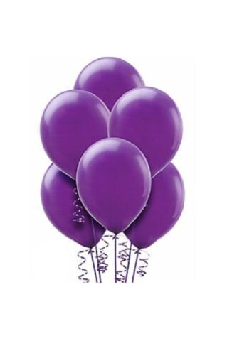 Balon Baskı Violet 100 Lü 12 Cm