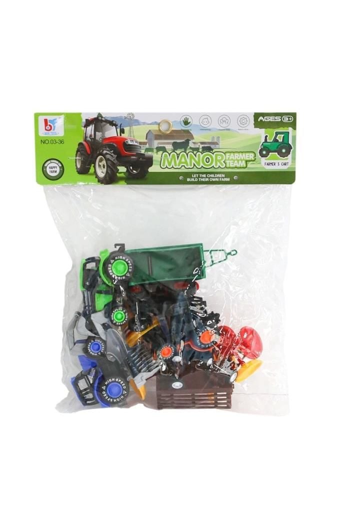 Çiftçi Araçları Oyun Seti