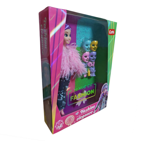 Moda Aksesuarlı Oyuncak Bebek 11,5 İnç